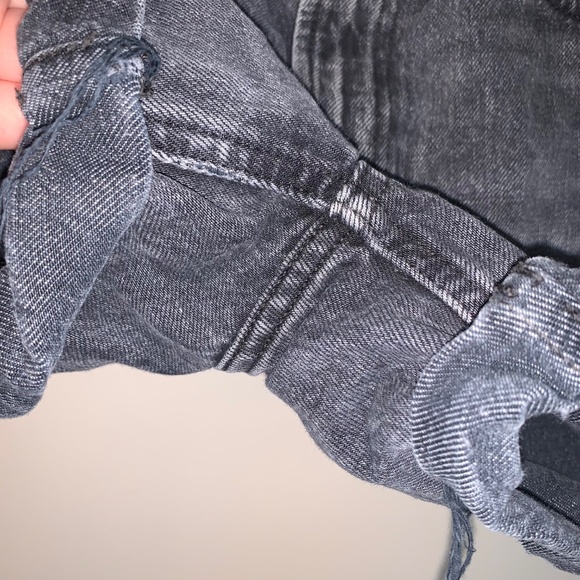 Everlane The Denim Short Organic Cotton Grey 26 - Picture 3 of 8